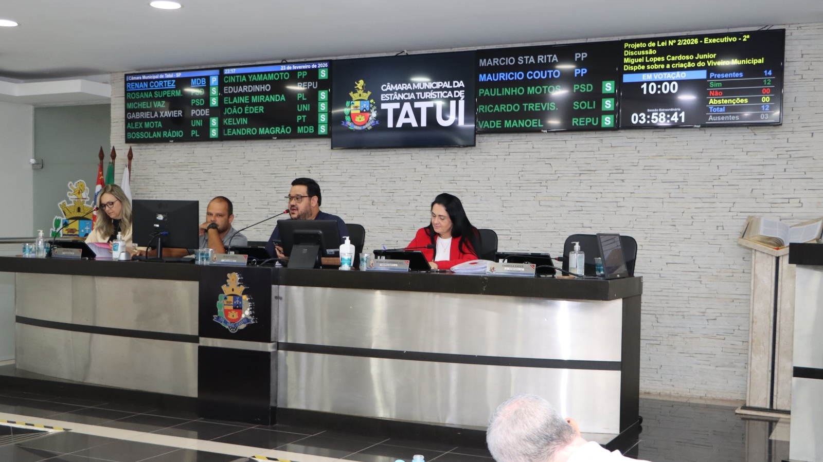 EM SESSÕES EXTRAORDINÁRIAS SÃO VOTADOS SETE PROJETOS