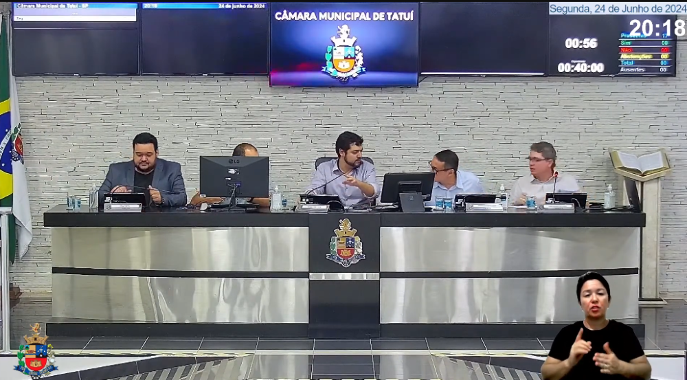 CÂMARA DE TATUÍ APROVA SEIS PROJETOS EM SESSÃO EXTRAORDINÁRIA