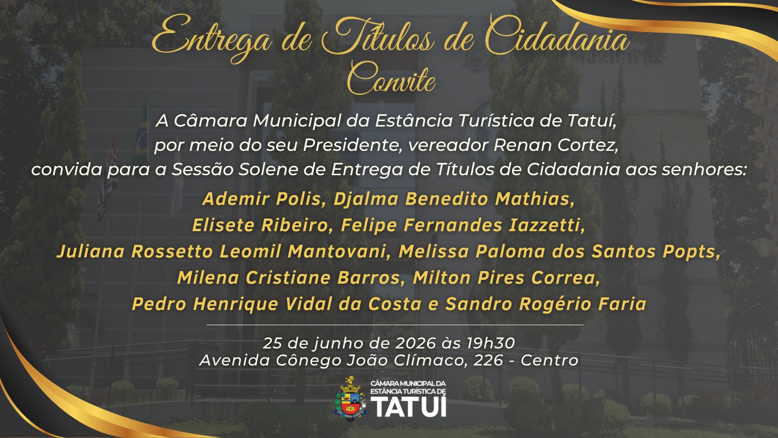 25 06 Entrega de Títulos de Cidadania
