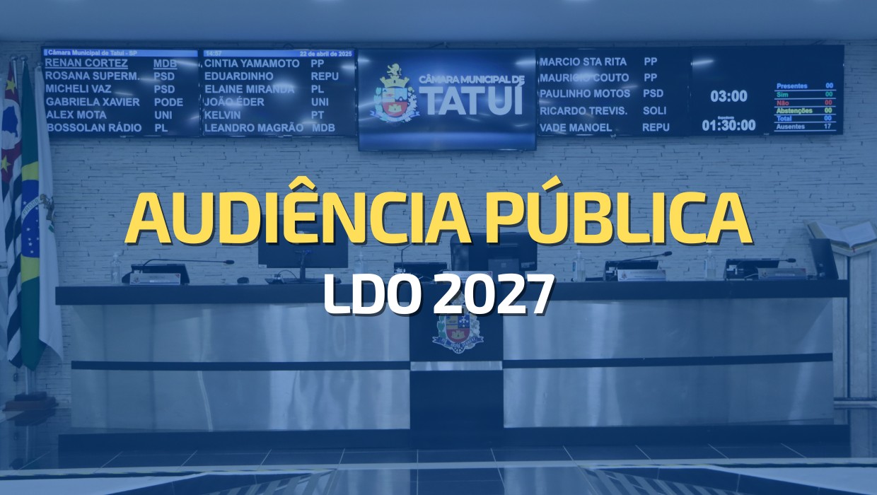 30 06 Audiência Pública LDO