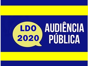 LEGISLATIVO CONVIDA PARA AUDIÊNCIA PÚBLICA DA LDO