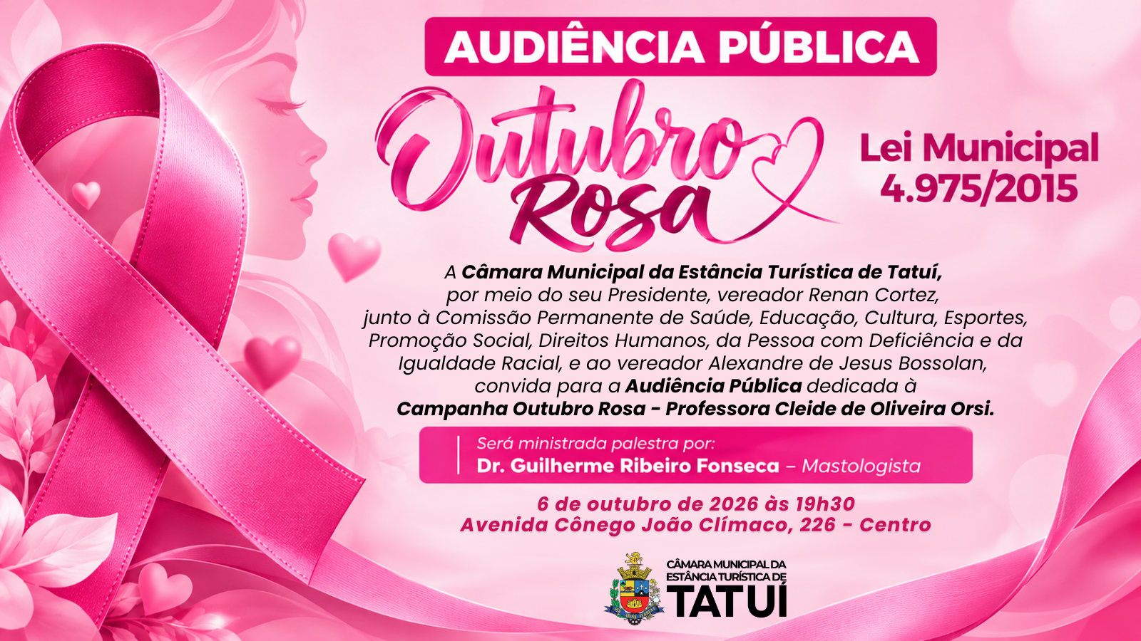 Audiência Outubro Rosa