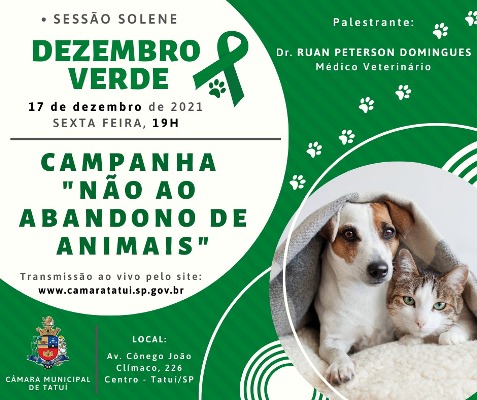 SESSÃO SOLENE - DEZEMBRO VERDE