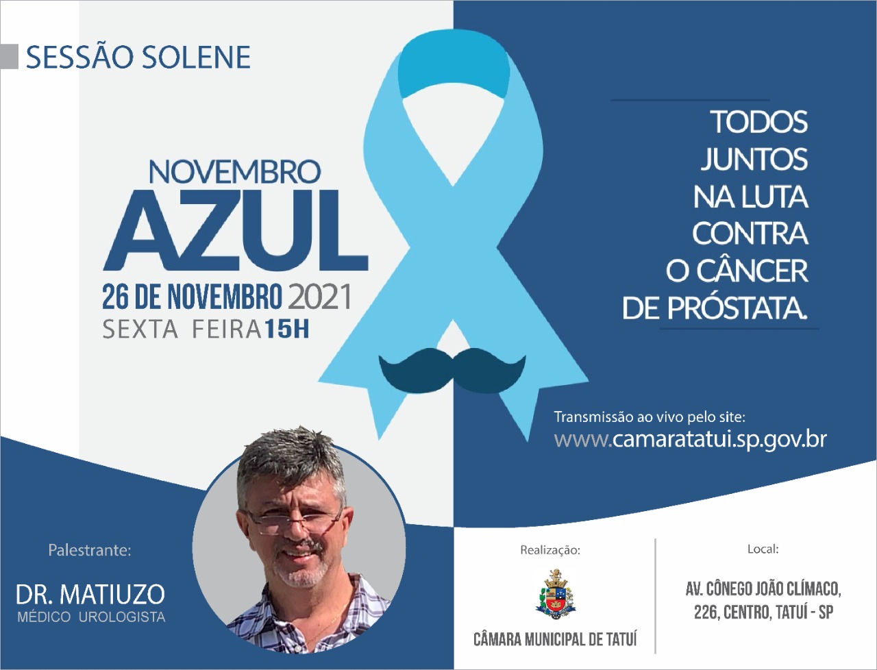 SESSÃO SOLENE NOVEMBRO AZUL