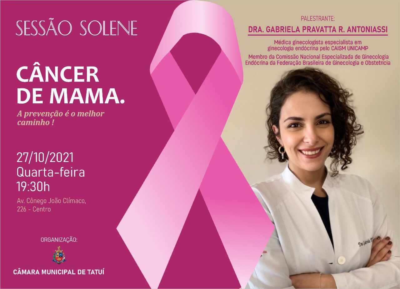 SESSÃO SOLENE - OUTUBRO ROSA